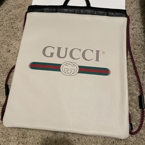 Gucci drawstring backpack BNWT - Picture 7 of 16